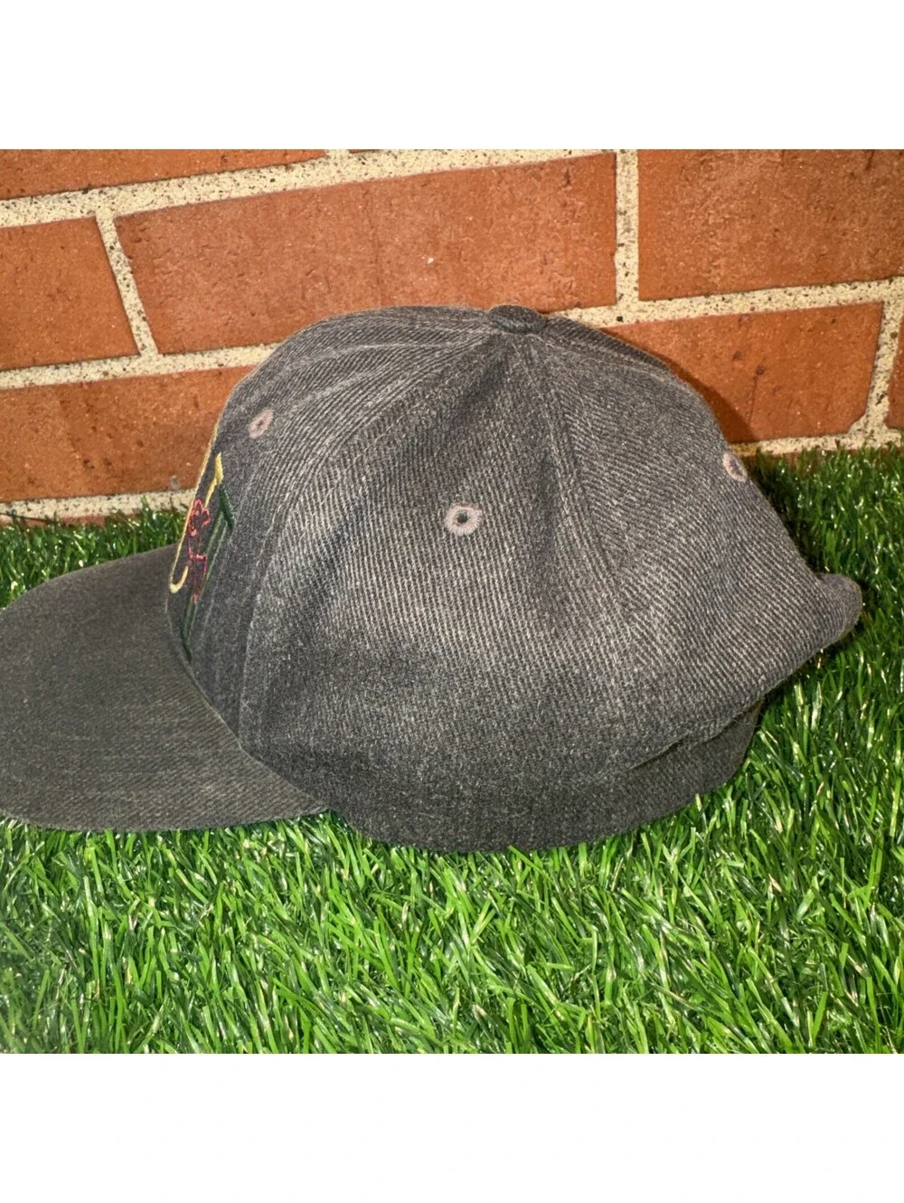 VTG Hawaiian Headwear Maui SnapBack Black Denim Hat
